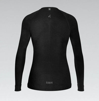 Camiseta Interior Manga Larga Winter Merino Gobik Mujer Coal #2
