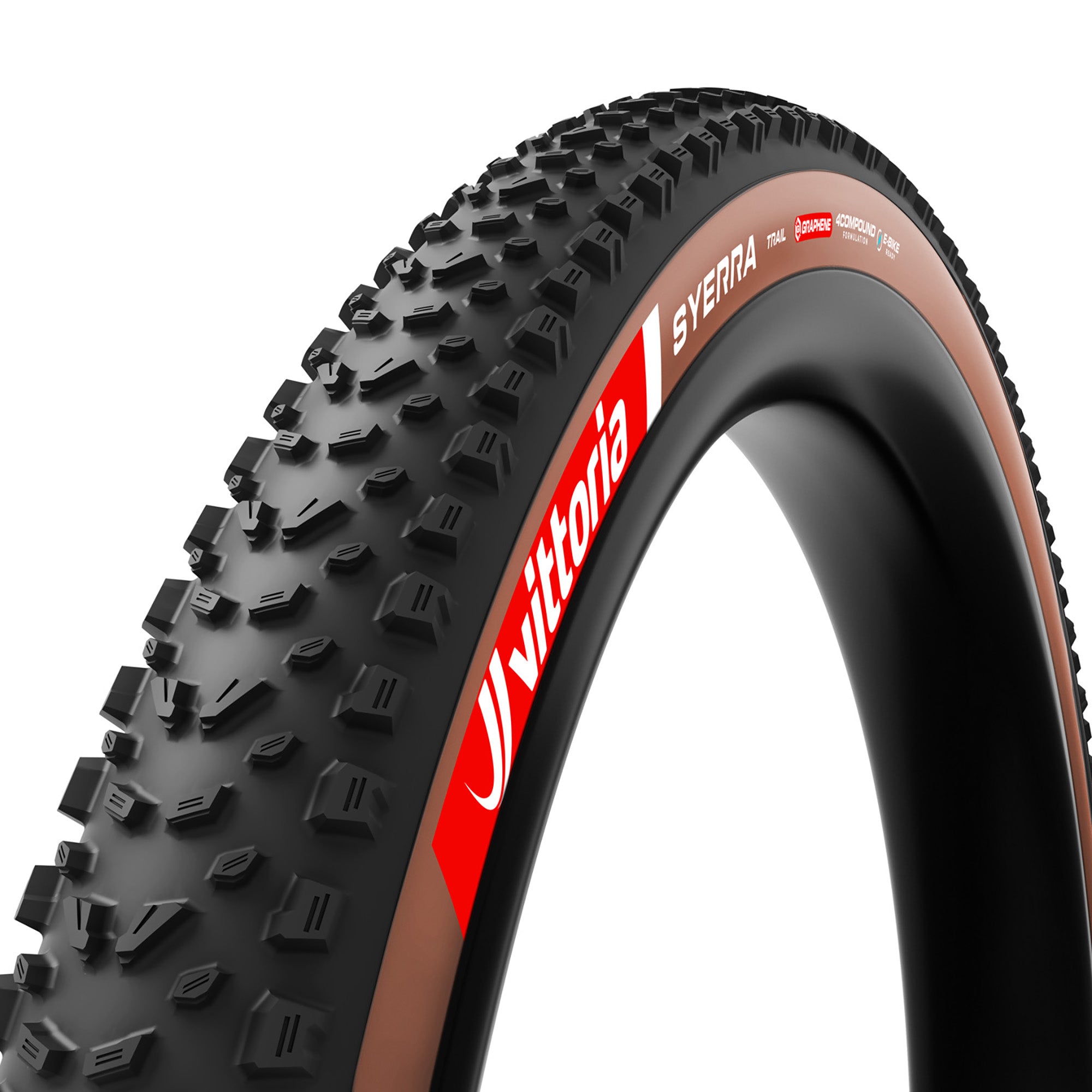 Cubierta Vittoria MTB Syerra Trail TLR G2 Marrón