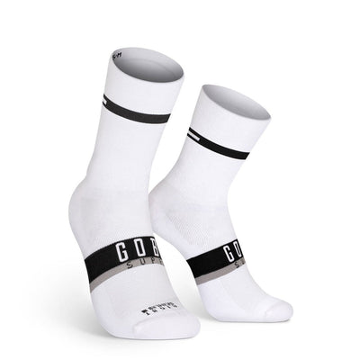 Superb Calcetin Estandard Gobik Unisex Horizon Blanco