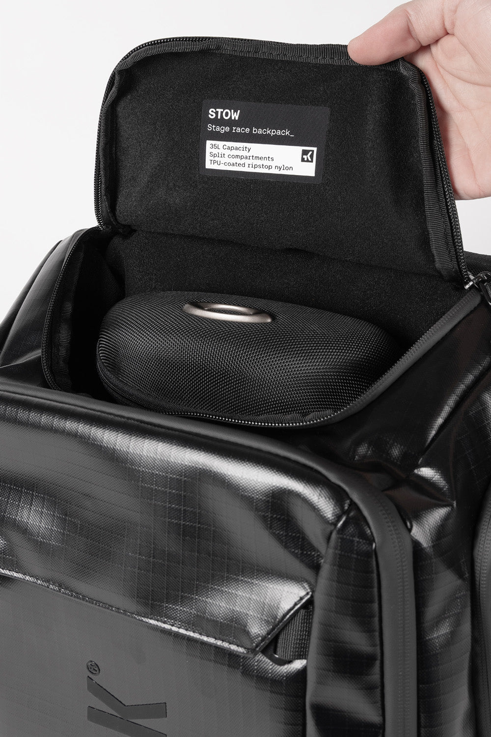 Gobik Mochila Ciclismo Stow True Black 35L #7