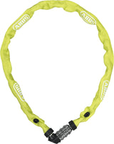 Abus Web 1200/60 Catena/Lucchetto a Combinazione Giallo