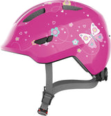 Abus Smiley 3.0 Casco Bambini Pink Butterfly