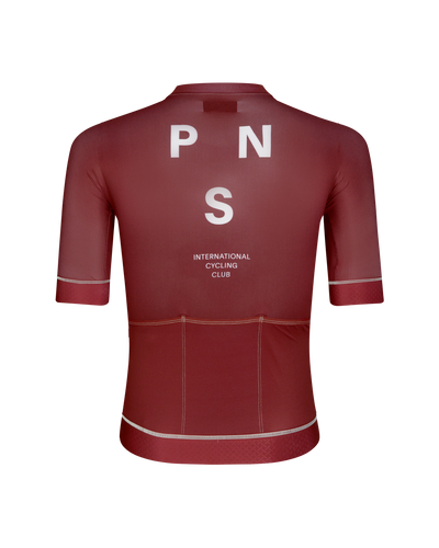 Maillot Manga Corta Pas Normal Studios Mechanism Hombre Burgundy #4