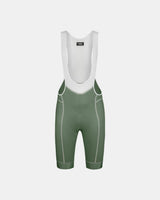 Pas Normal Studios Mechanism Uomini's Bib Shorts Khaki Verde