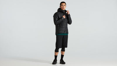 Chaqueta Plumas Empaquetable Specialized Hombre Negro