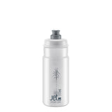 Borraccia Elite Jet Sugar Cane Trasparente/Logo Grigio