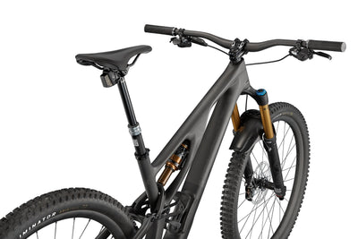 Bicicletas Trail Specialized Stumpjumper Evo S-Works Satin Brushed Blackiquid Metal/Carbon/Black #3