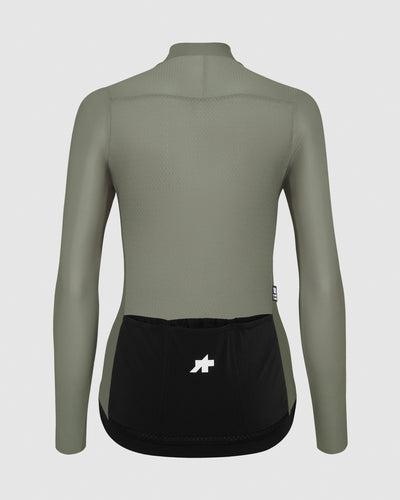 Maillot Manga Larga Assos Uma GT S11 Mujer Evo Edge Green #2