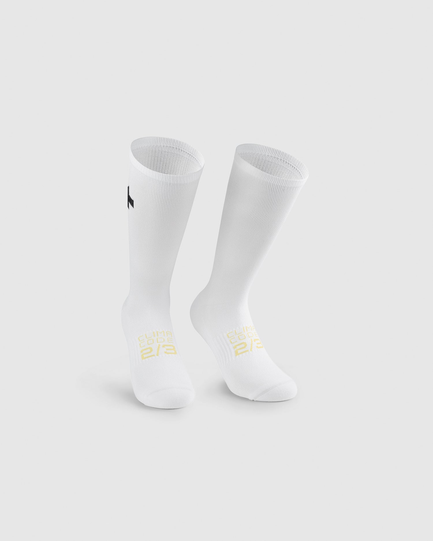 Assos P1 Calcetines Primavera/Otoño White Series