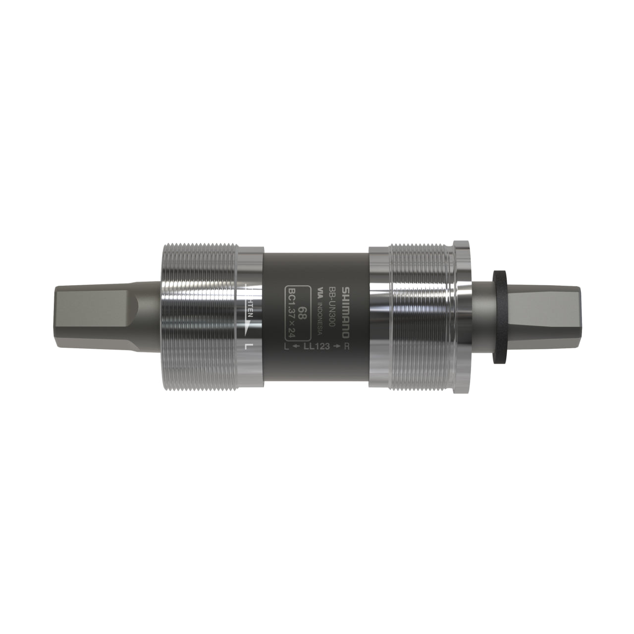 BB-UN300 Eje Pedalier Shimano BSA 122.5/68mm (D-NL) Cuadradillo
