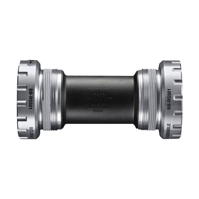 Eje Pedalier Shimano BB-RS501 Hollowtech II BSA Rosca Negro/Plata