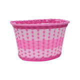Oxford Junior Woven Front Basket Rosa