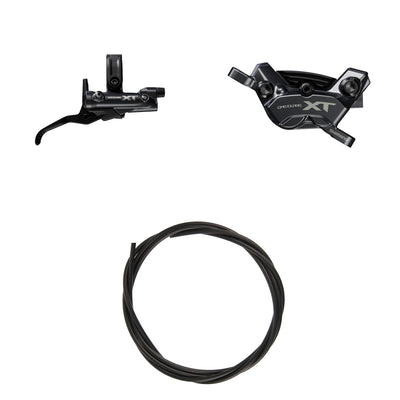 Frenos Disco Hidráulicos Shimano Deore XT BRM8220JTBLM8200 Derecho/Trasero Resina Aleta Sin Adaptador 1700mm Negro #2