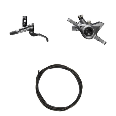 Kit Freno Disco Hidráulico Shimano XTR BR-M9200/BL-M9200 Delantero/Izquierdo Resina Sin Aletas/Adaptador Latiguillo 1000mm Negro #2