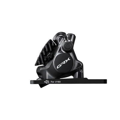 Pinza Freno Disco Hidráulico Shimano GRX BR-RX820 2 Pistones Flat Mount Delantera Negro
