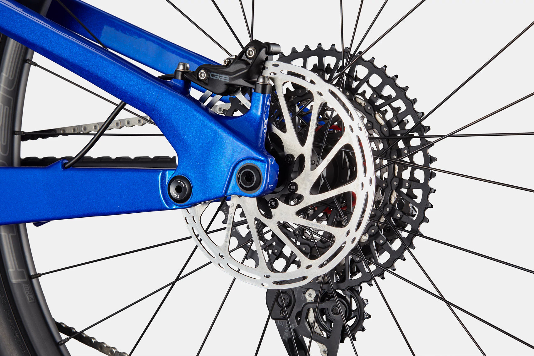 Bicicletas Trail Habit Carbon 1 AXS Cannondale 2024 Sonic Blue #9