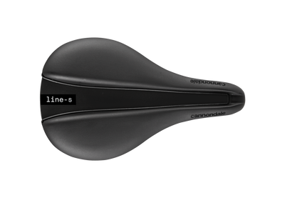 Cannondale Sillín Line S Titanio Plano Negro