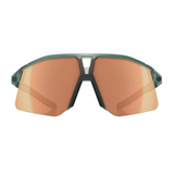 Koo Hype Sunglasses Crystal/Turquoise Mirror