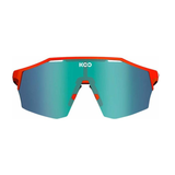 Koo Alibi Sunglasses Arancione Matt/Verde