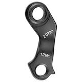 VAR Derailleur Hanger DH-69199 KTM Nero