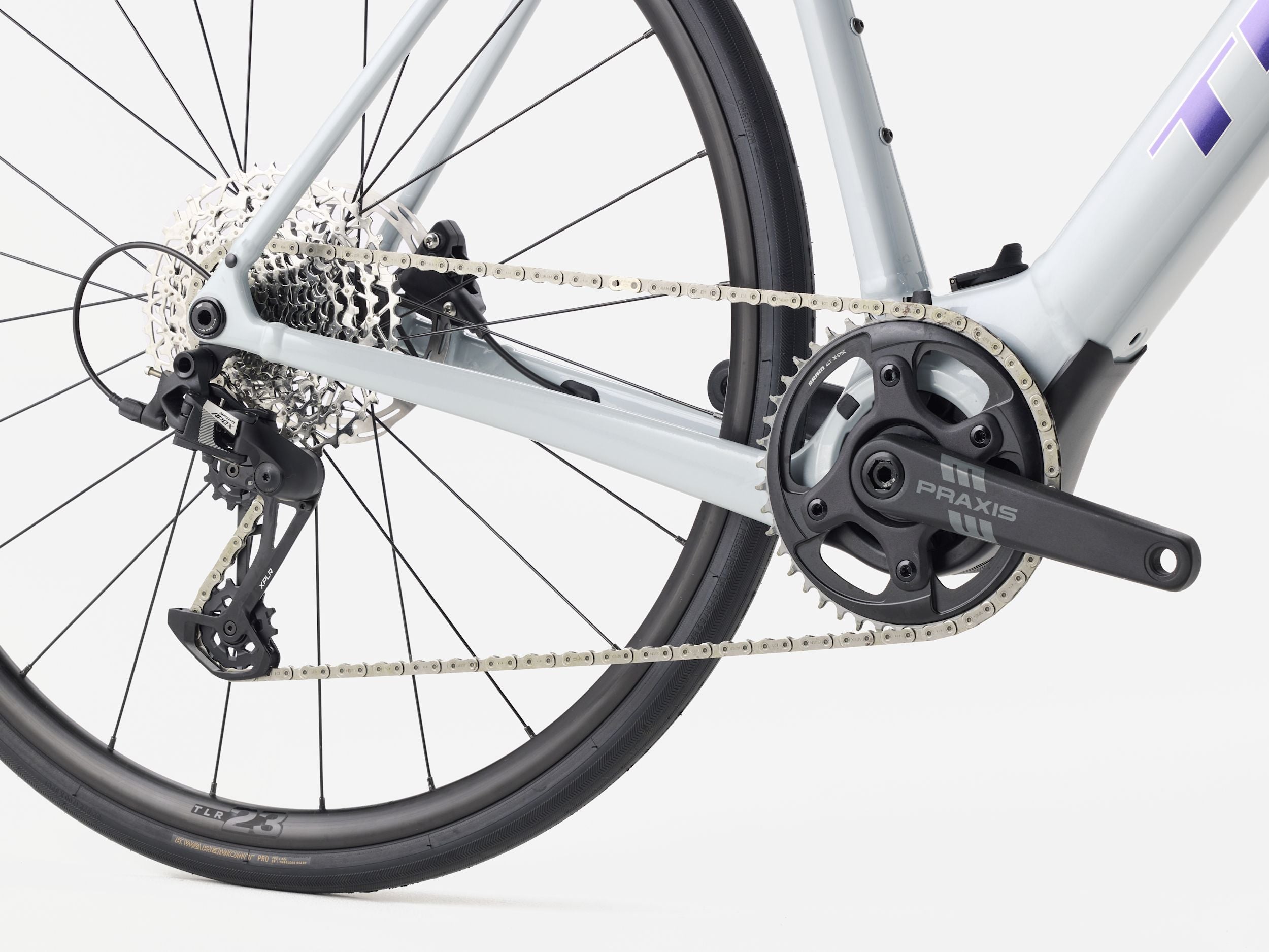 Trek Domane+ ALR 5 2026 Plasma Grey Pearl #5