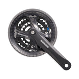 Guarnitura Shimano Acera FC-M361 Square 48/38/28t Movimento Centrale Guidacatena Nero