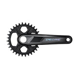 Guarnitura Shimano Deore FC-M6100-1 32t 12v Senza Movimento Centrale Nero