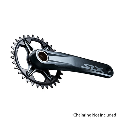 Bielas Shimano SLX FC-M7100-1 Hollowtech II 12v Sin Cazoletas Negro
