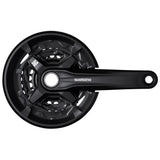 Shimano FC-MT210-3 Guarnitura 9v 40/30/22T Con CG Nero