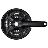 Shimano FC-MT210-3 Guarnitura 9v 44/32/22T Con CG Nero