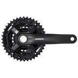 Shimano FC-MT210-3 Guarnitura 9v 40/30/22T Senza CG Nero