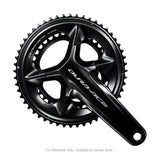Guarnitura Shimano Dura-Ace FC-R9200 Hollowtech II 50/34t 12v Senza Movimento Centrale Nero