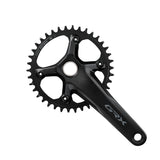 Guarnitura Shimano GRX FC-RX610-1 38t 12s Nero