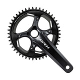 Guarnitura Shimano GRX FC-RX820-1 Hollowtech II 46t 12v Senza Movimento Centrale Nero