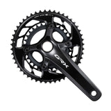 Guarnitura Shimano GRX FC-RX820-2 Hollowtech II 48/31t 12v Senza Movimento Centrale Nero