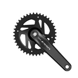 Guarnitura Shimano Essa FC-U2000-1 Square 40t 7/8s Movimento Centrale Guida Catena Nero