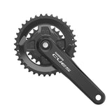 Guarnitura Shimano Cues FC-U4000-2 Square 36/22t 9/10/11s Movimento Centrale Nero