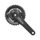 Guarnitura Shimano Cues FC-U4010-2 36/22t 9/10/11v Senza Movimento Centrale Nero