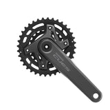 Guarnitura Shimano Cues FC-U6000-2 36/22t 9/10/11v Senza Movimento Centrale Nero