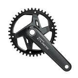 Guarnitura Shimano Cues FC-U8000-1 Hollowtech II 42t 9/10/11v Senza Movimento Centrale Senza Guidacatena Nero
