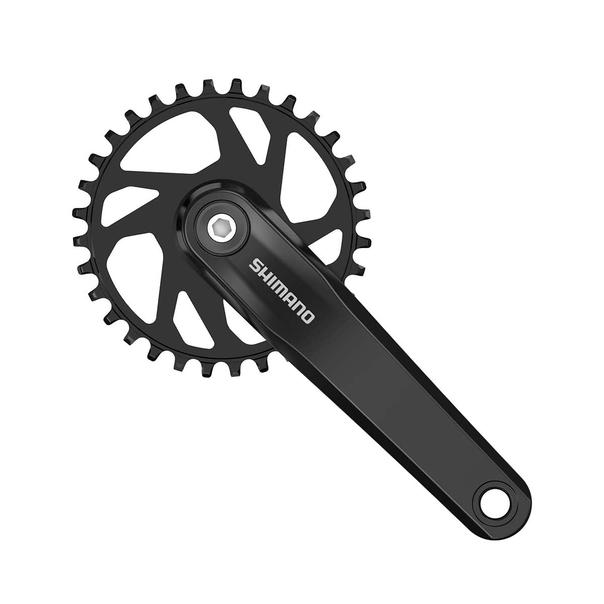 Juego Bielas/Plato Shimano FC-UT400-1 Square 32d 9/10/11v LC 52mm Pedalier Negro