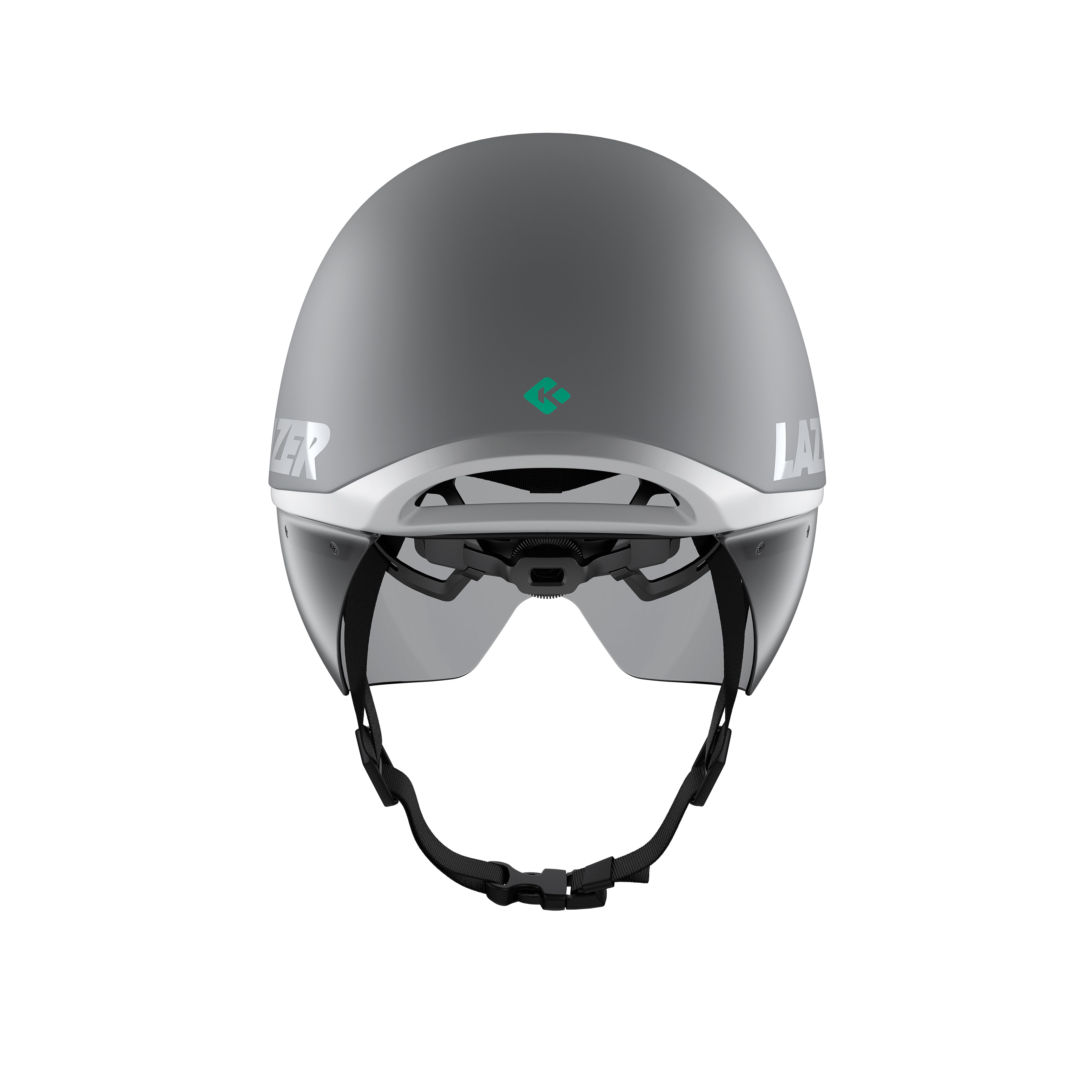 Casco Lazer Helmet Victor KC CE Unisex White Silver Matte #3