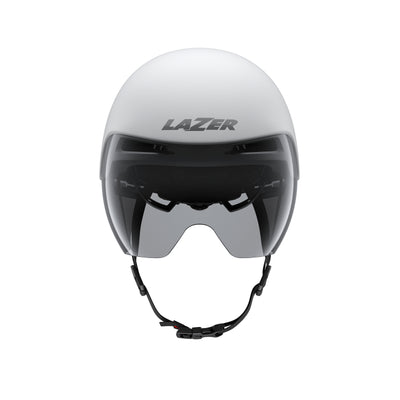 Casco Lazer Volante KC CE Unisex White Silver Matte #2