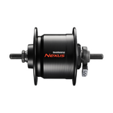 Dynamo Hub Shimano DH-C3000-2N-NT 6V/2.4W Dado 100/36 Nero