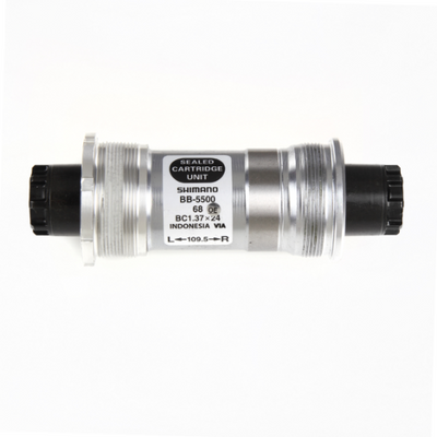 Eje Pedalier Shimano BB-5500 105 Octalink ITA Negro/Plata