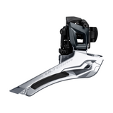 Deragliatore Anteriore Shimano FD-R8000 Doppio Fascetta 34.9mm 11v Grigio