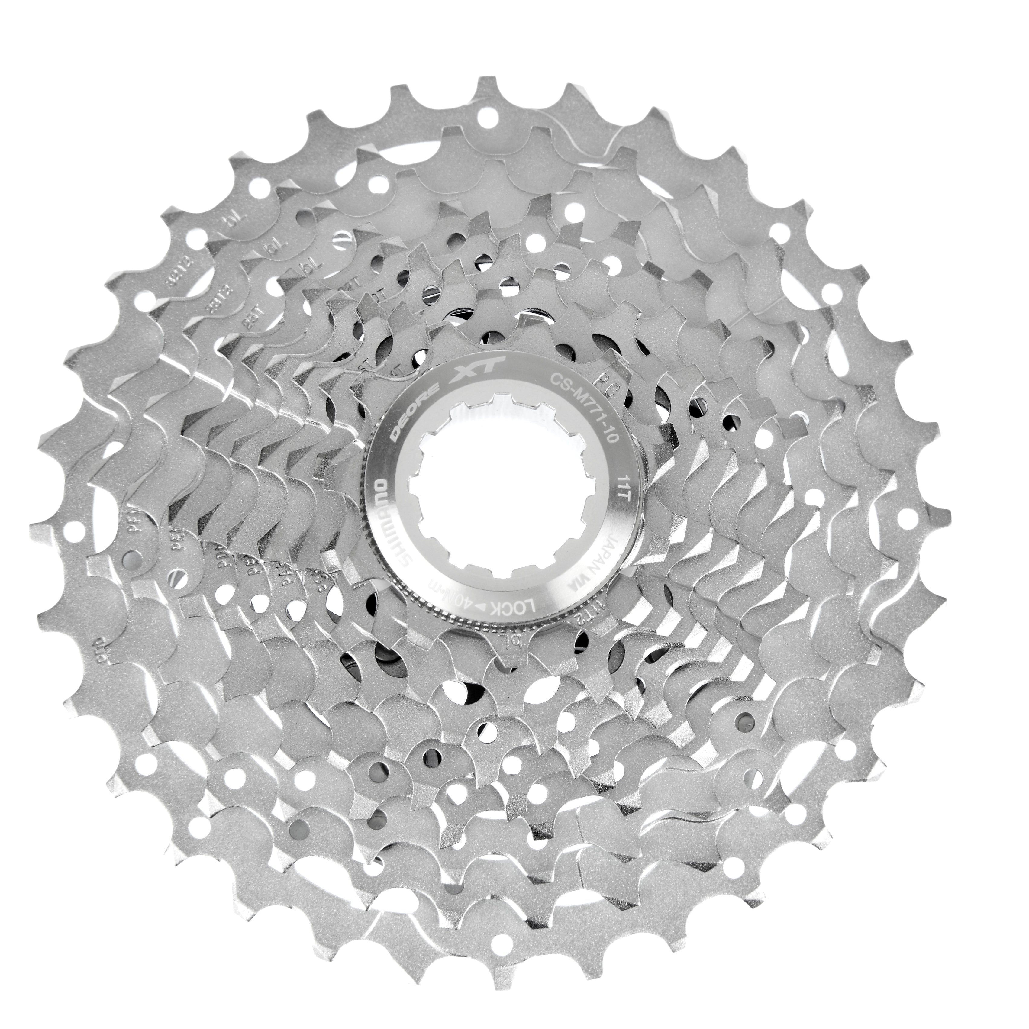 Casete Shimano 10v CS-M771 11-32d Gris #2