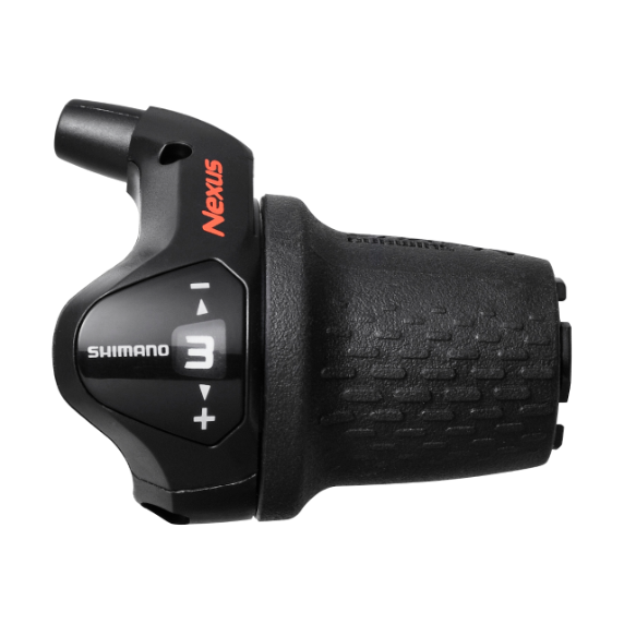Mando Cambio Shimano Nexus Revoshift SL-3S42E Long Grip 3v Negro