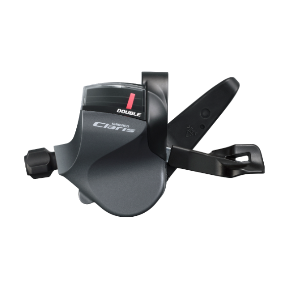 Mandos Cambio Shimano Claris SL-R2000 2x8v Visor Manillar Plano Negro