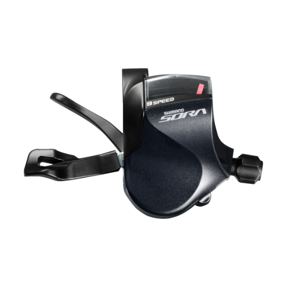 Mando Cambio Derecho Shimano Sora SL-R3000 9v Visor Manillar Plano Negro
